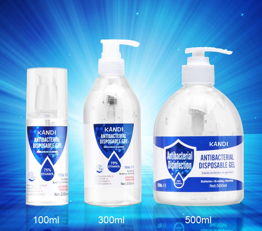 Customized Logo High Quality Disinfectant Non Alcohol Hand Sanitizer Gel