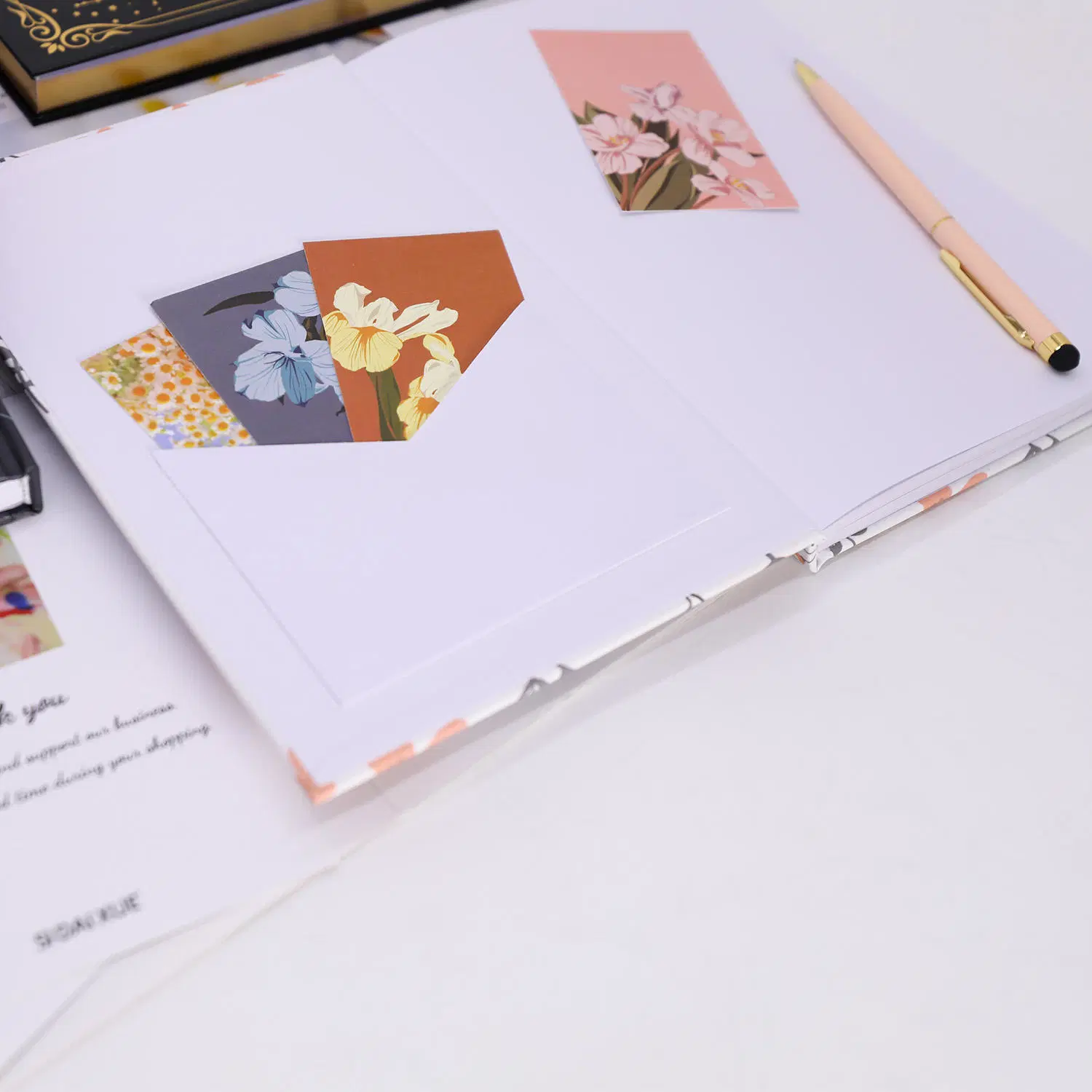 New Arrival Hardcover Customized A5 Coated Paper Printing Cover Notebook