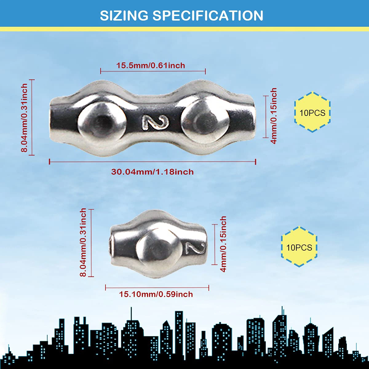 Adjustable Galvanized Stainless Steel Duplex Wire Rope Clip