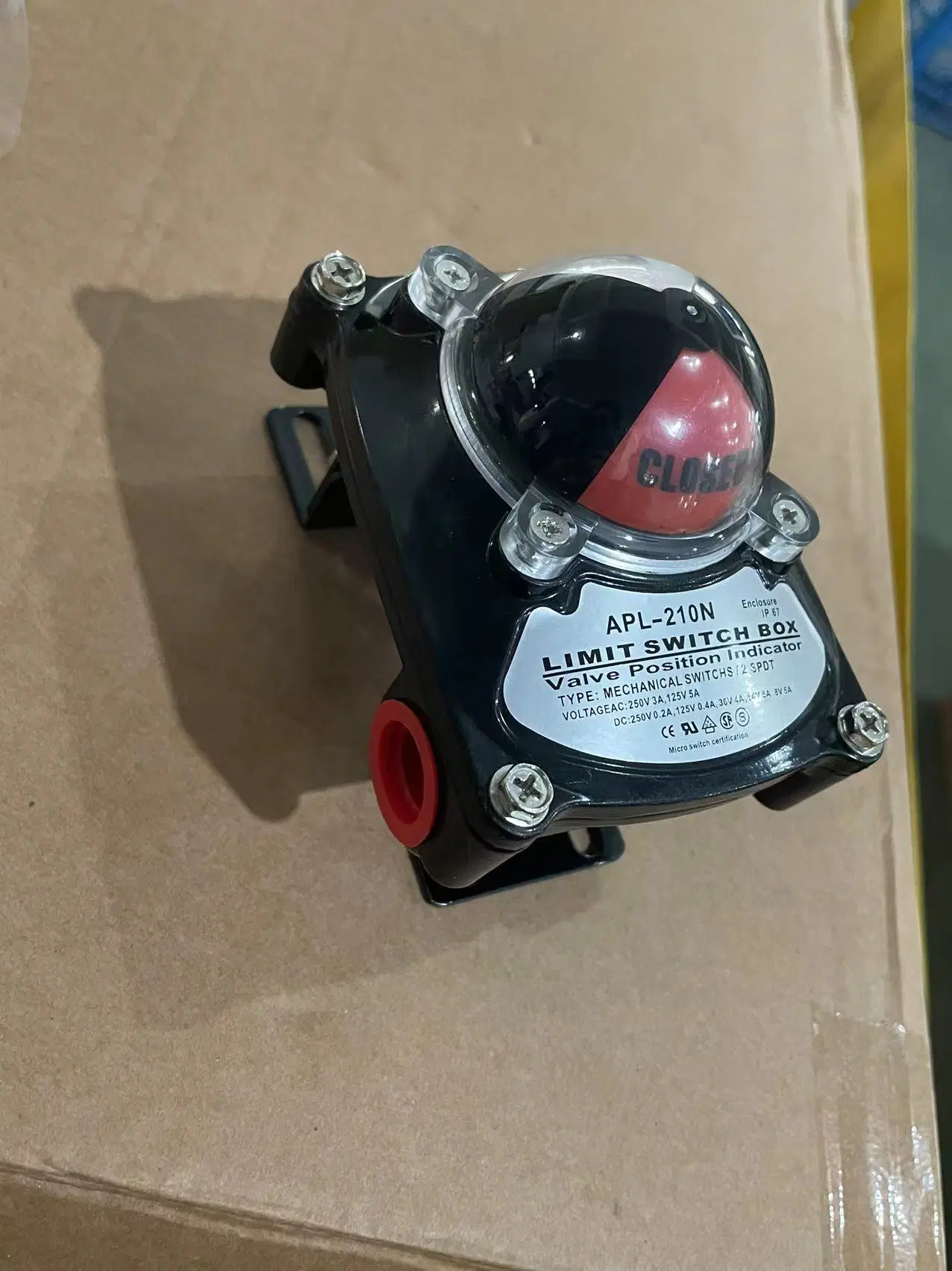 EPDM Air Rifle Explosion Proof Limit Switch Box Apl 210