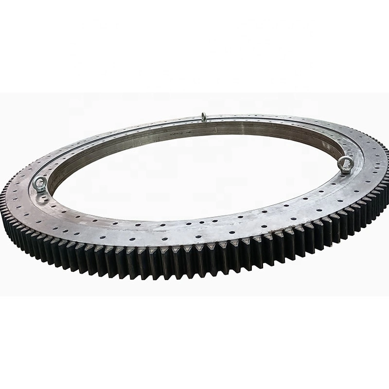 Mte-470 Four Point Contact Ball Slewing Bearing Dimension 26.9X18.5X2.375 Inch Size