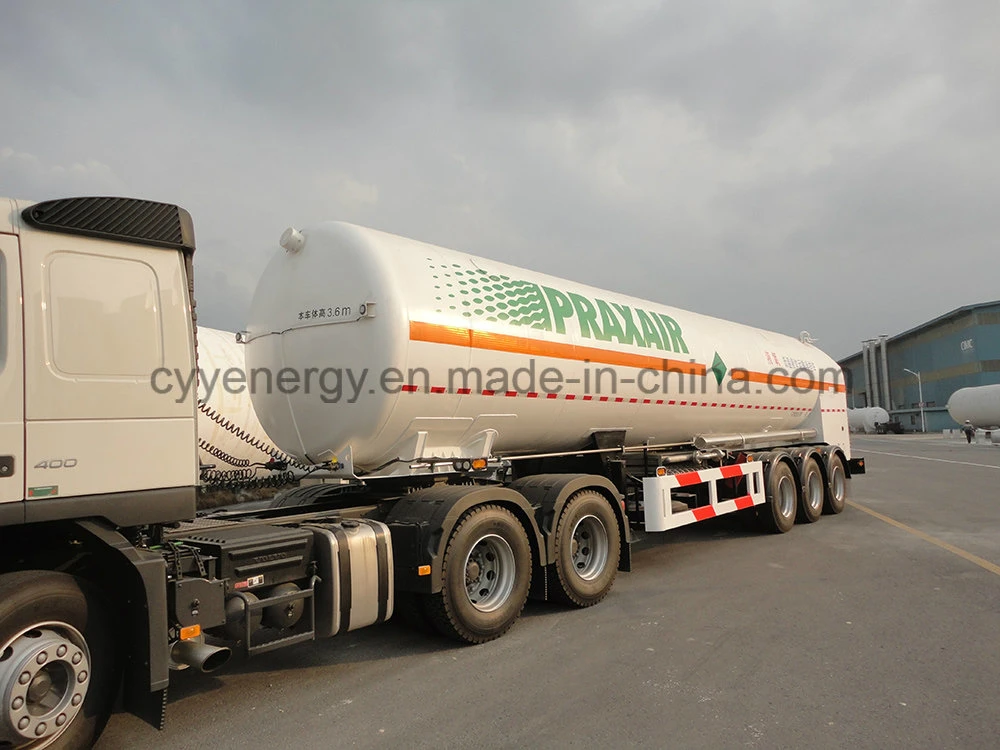 China 2015 Tanker LNG Lox Lin Lar Semi Trailer with ASME GB Standards