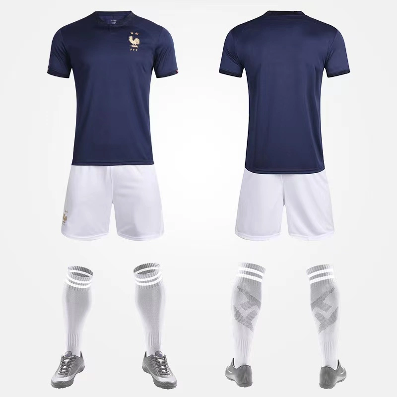 Nuevo 2022 camiseta personalizada tailandés de la calidad de los hombres Camiseta de Fútbol Fútbol conjunto uniforme de fútbol del equipo de fútbol jersey de desgaste