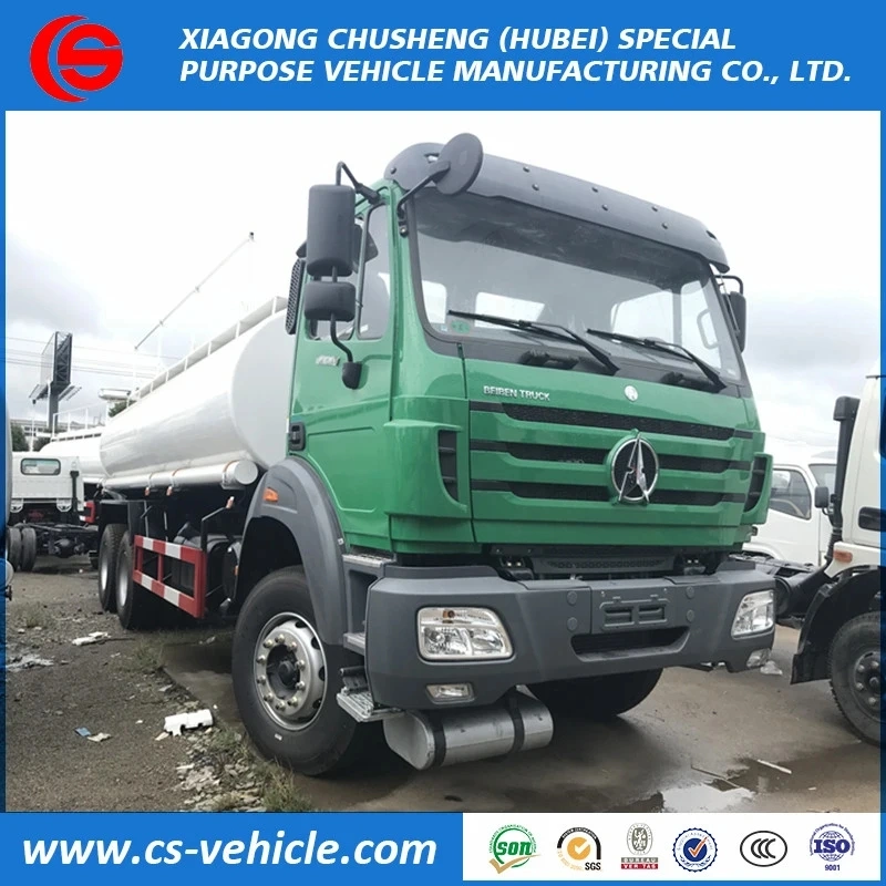 Beiben/HOWO 6X4 20000L Kraftstoff-/Öltank LKW Transport mit Spender