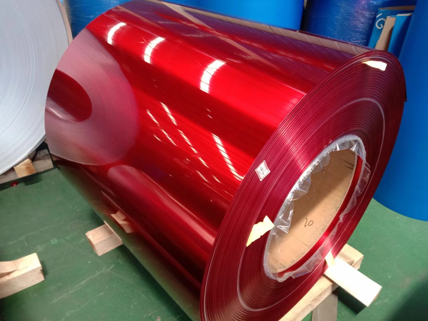 Customized 1050 1060 1070 1100 Double Coated Color Painted Aluminum Coil