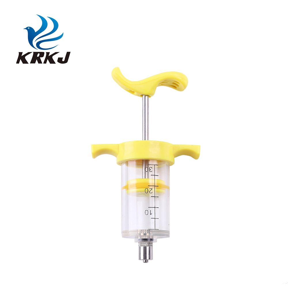 High quality/High cost performance  Tpx Plastic Steel 20ml Animal Injection Feeding Syringe Luer Lock