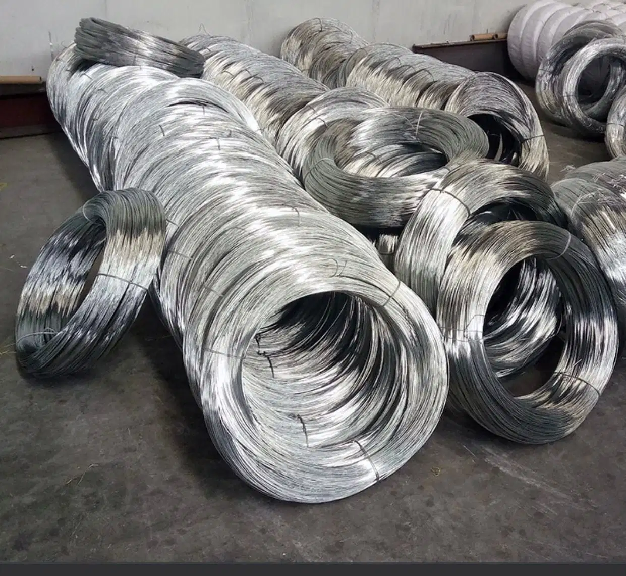 China Flexible Low Carbon Galvanized Steel Wire Price for Chain Link Wire Raw Material