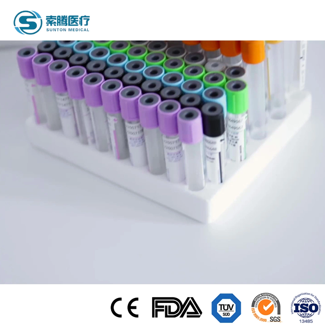 Sunton Sample Available Disposable Vacuum Blood Tube China Medical Use Vacuum Blood Collection Tube Factory Wholesale/Supplier Custom Oxalate Vacuum Blood Tube