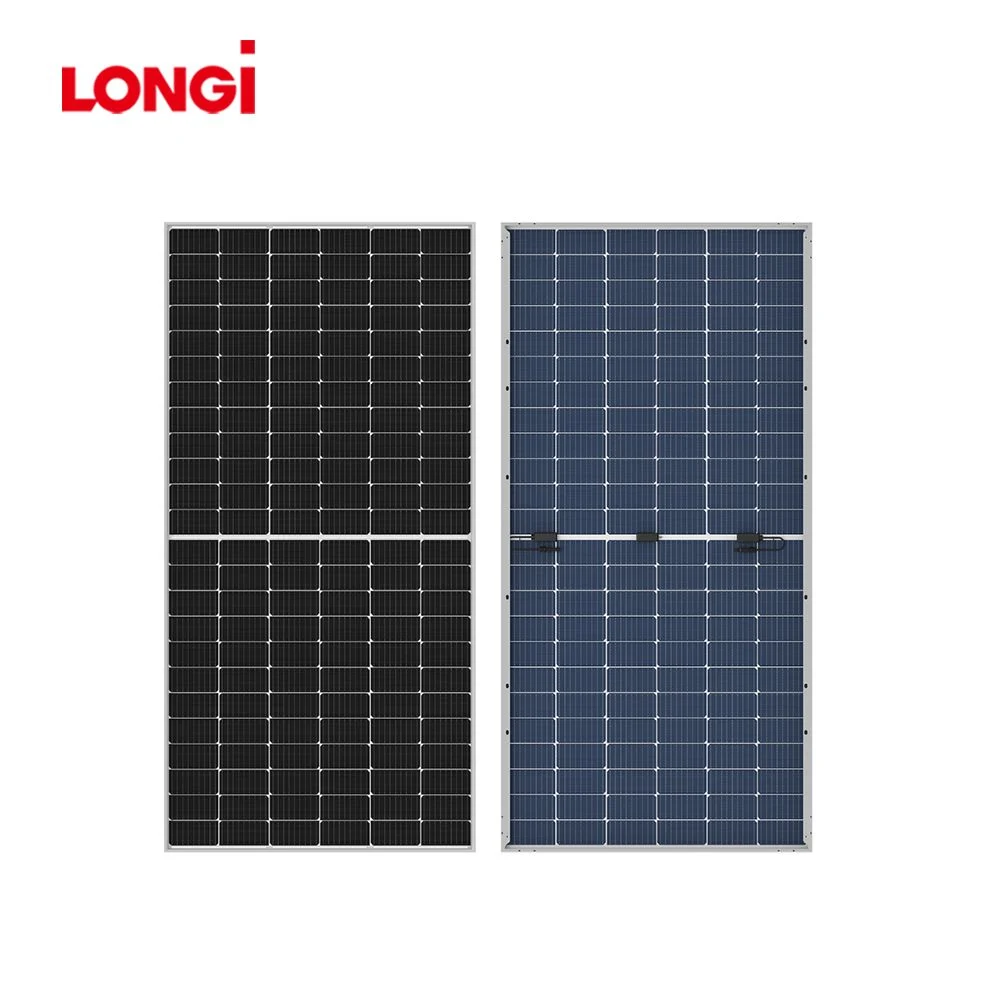 144 Half Cell 420 425 435 455W Longi Wholesale/Supplier Poly PV Fold Flexible Black Monocrystalline Polycrystalline Photovoltaic Module Mono Solar Energy Power Panel