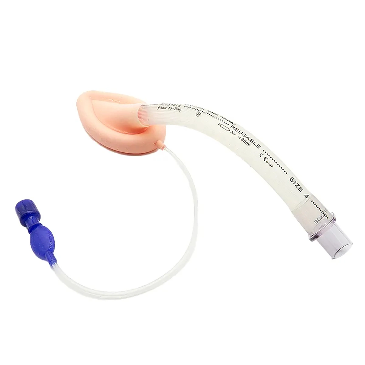Vía aérea desechable médica TPE Easy Laryngeal Mask para anestesia