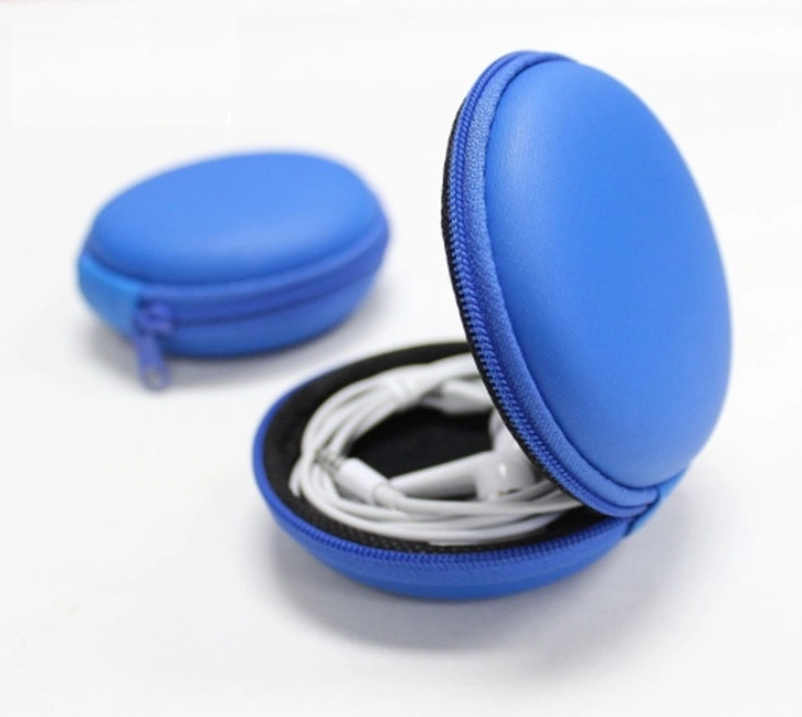 Mini Round Factory Wholesale Small Bag Hard Earphone Storage Case