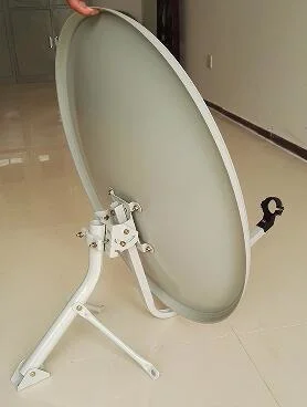 Ku Band 75cm Outdoor Satellite Dish Antenna Outdoor TV Receiver