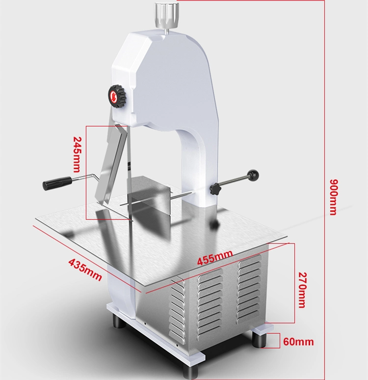 Hr-250 Meat Making Machine Chinese Manufacturer Bone Saw Machine Price Bone Cutting Saw