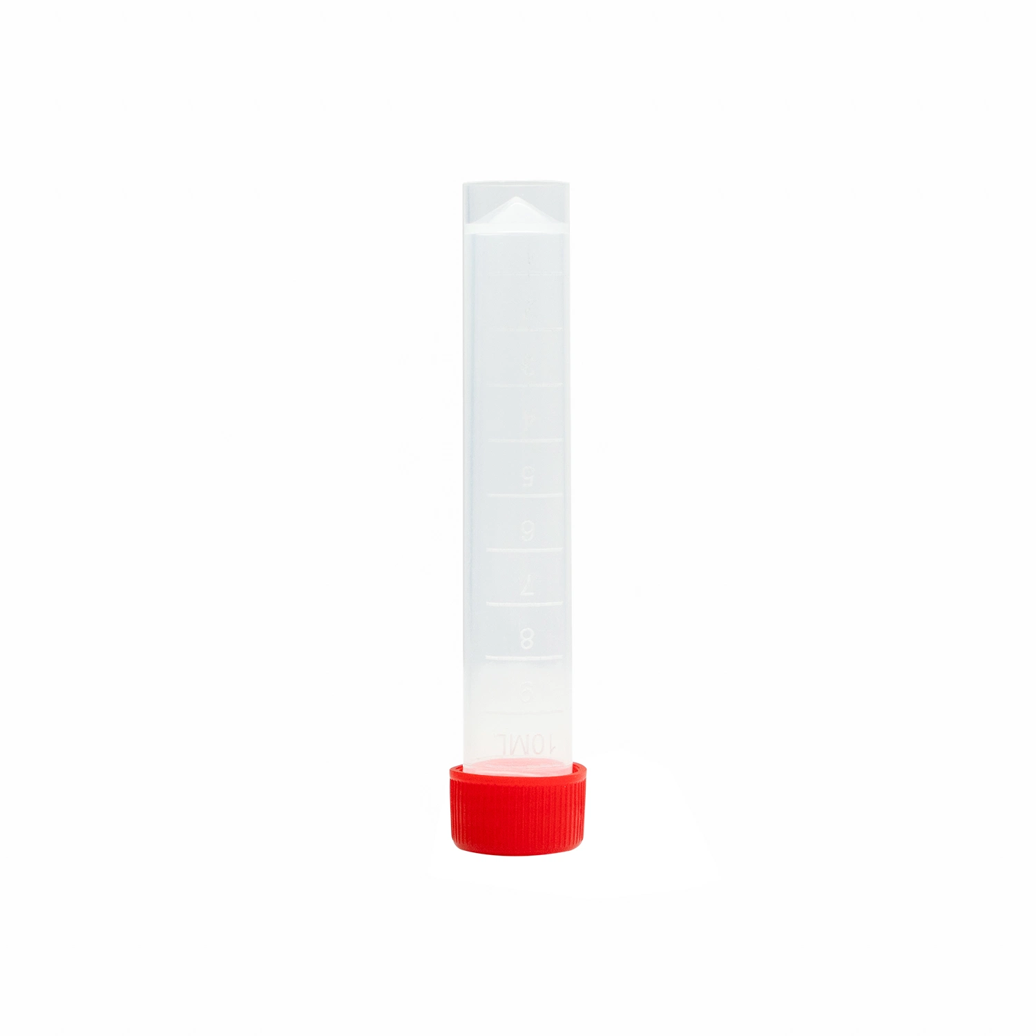 Medical Disposable Specimen Red Screw Cap 10ml Sampling Collection Tube