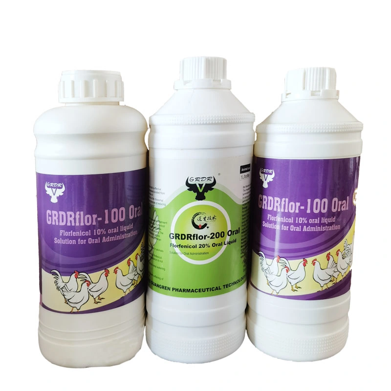 Veterinary Special Effect Chicken Disease Liquid Oral Liquid Poultry Goose Florfenicol Solution Chicken Dysentery Piglet Diysentery