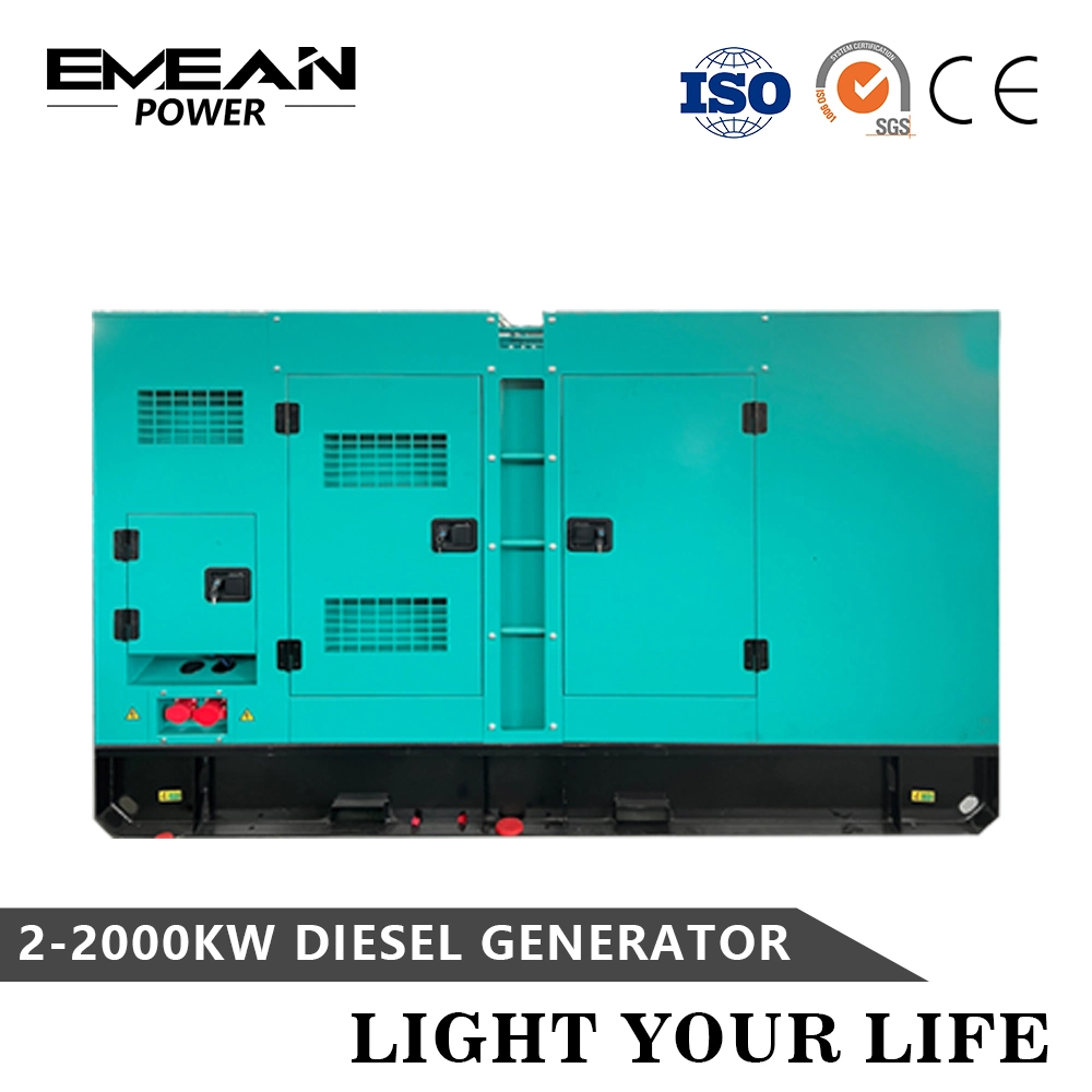 Grupo Electrógeno Diesel 20Kva 30kVA 200kW 250kVA, Generador Diesel silencioso AC 3phase generador de energía eléctrica