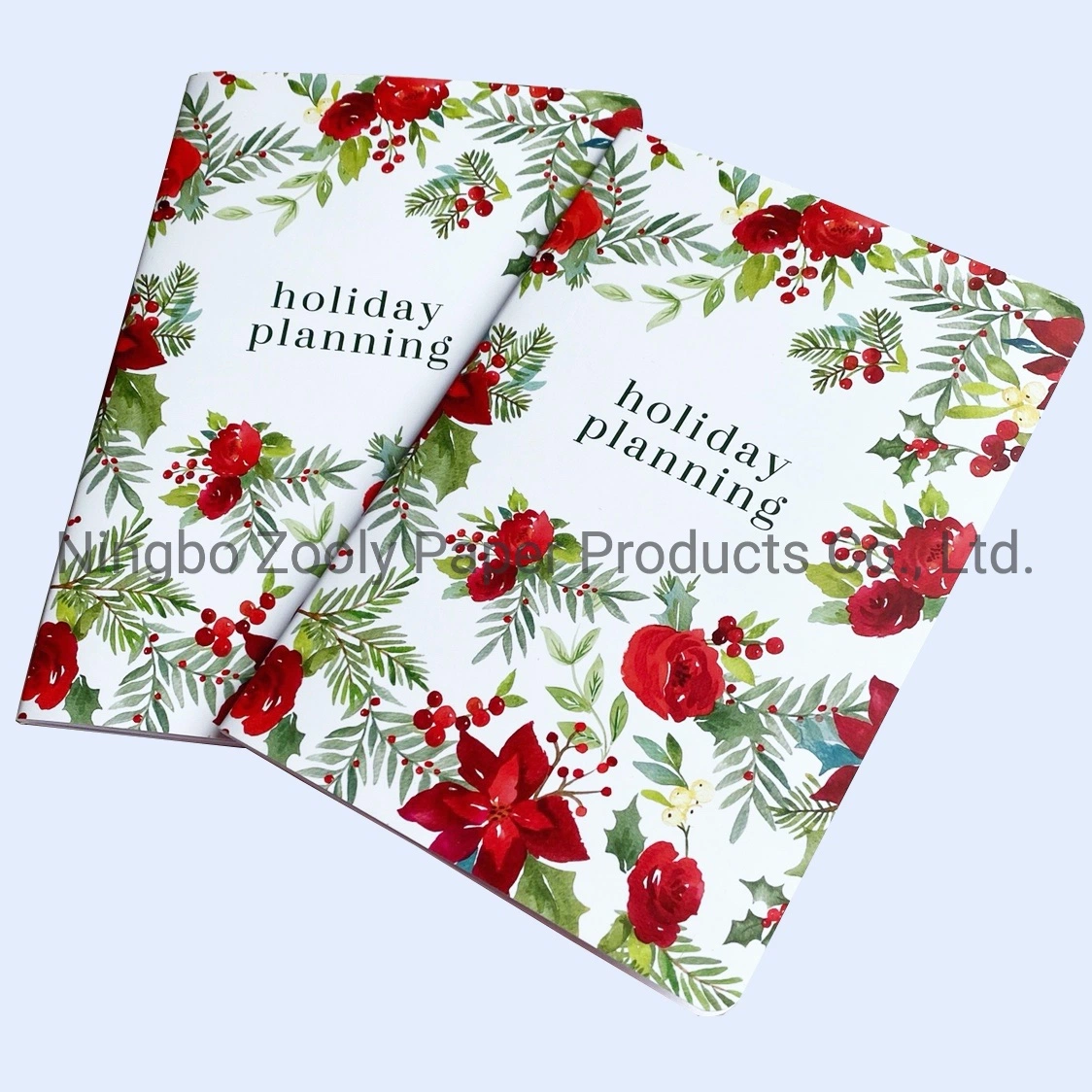 Customize Soft Cover Holiday Planning Notebook Journal Notebook