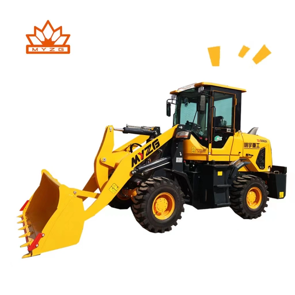 Wheel Loader Suppliers Yellow Colour 1.6ton Truck with Mitsubishi Engine