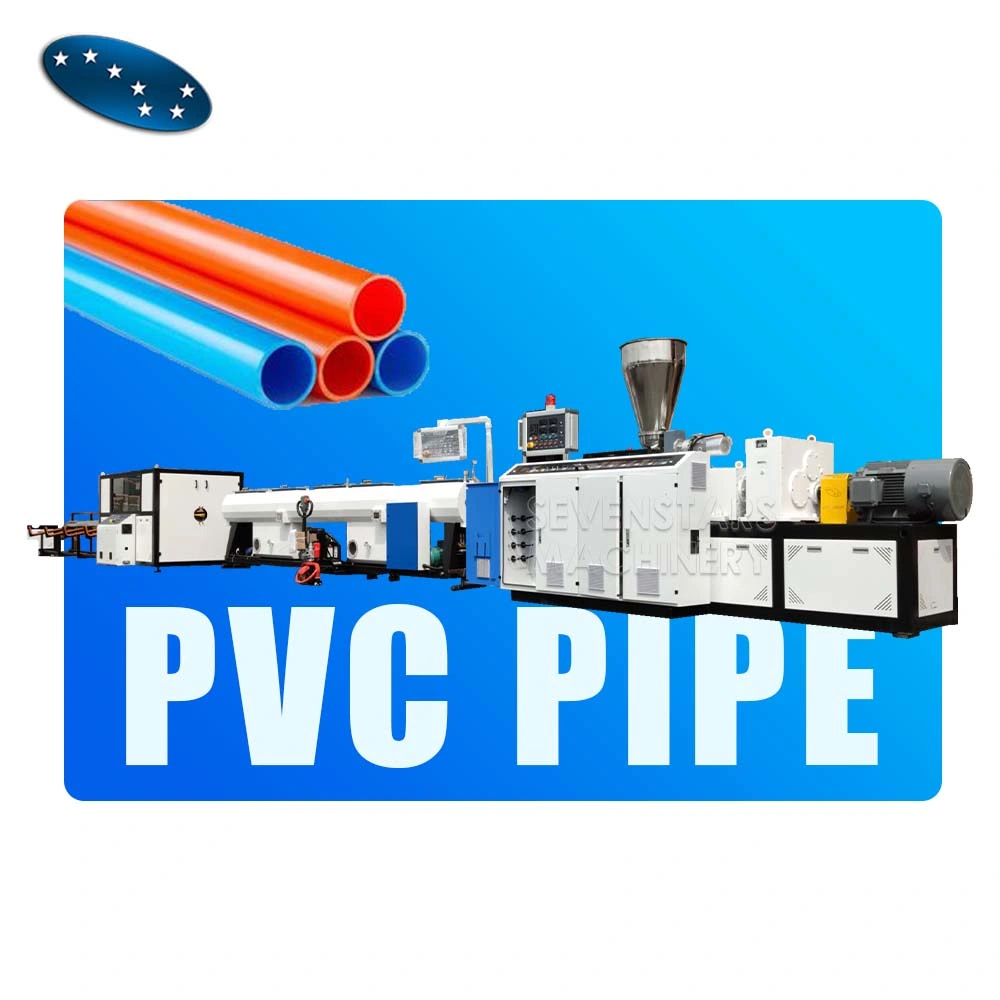 PVC-Wasserrohr Abflussrohr elektrische Kanalrohr Herstellung Maschine
