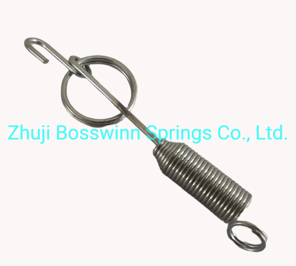 Bosswinn Spring Customized Carbon Steel Tension Coil Extension Spring Latches