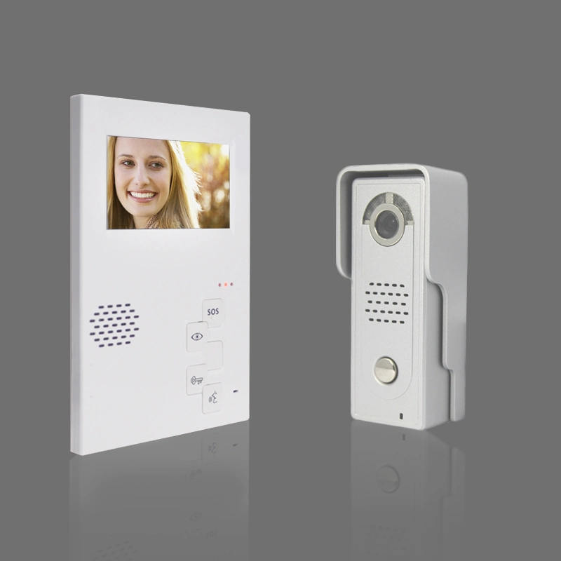 Interphone vidéo téléphone de porte Kit Villa