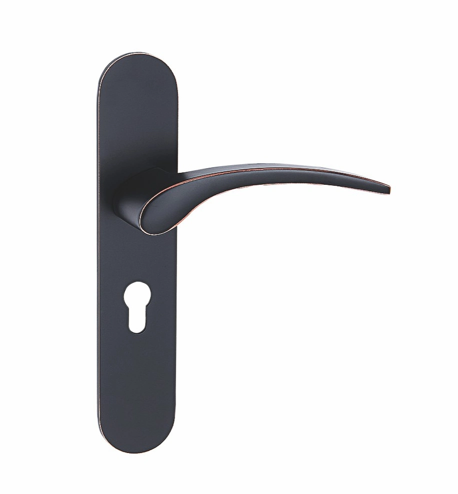 Wholesale/Supplier European Zinc Alloy Heavy Duty Thumb Door Lever Handle with Plate-Pm144-H108