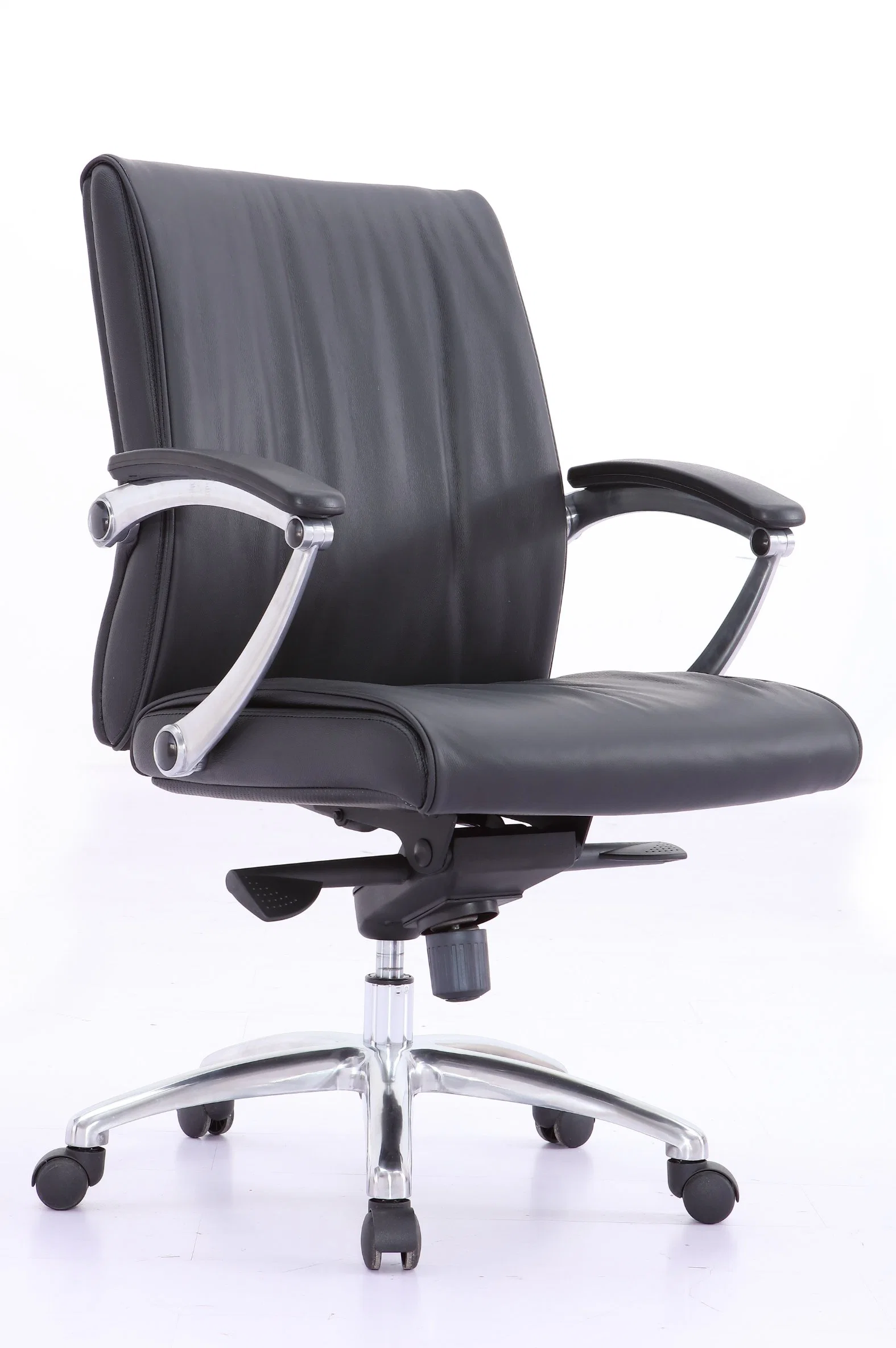 Europe Style Comfortable Manager Director Swivel Smart Boss CEO Office Reclining Chair with Leather