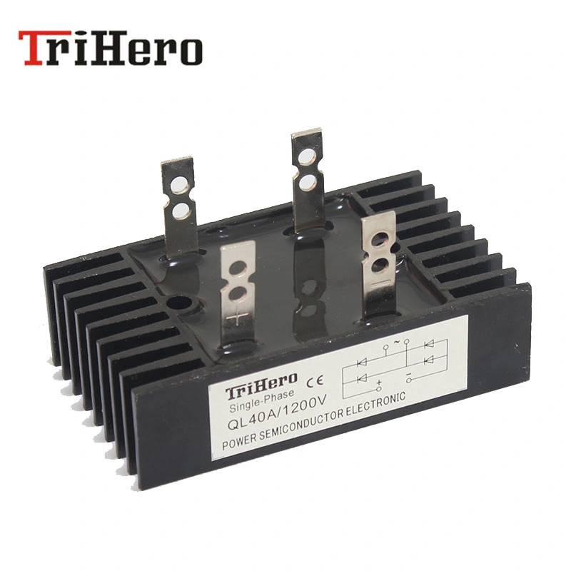 Ql40A 60A 200A Trihero piezas generador Módulo Puente rectificador monofásico