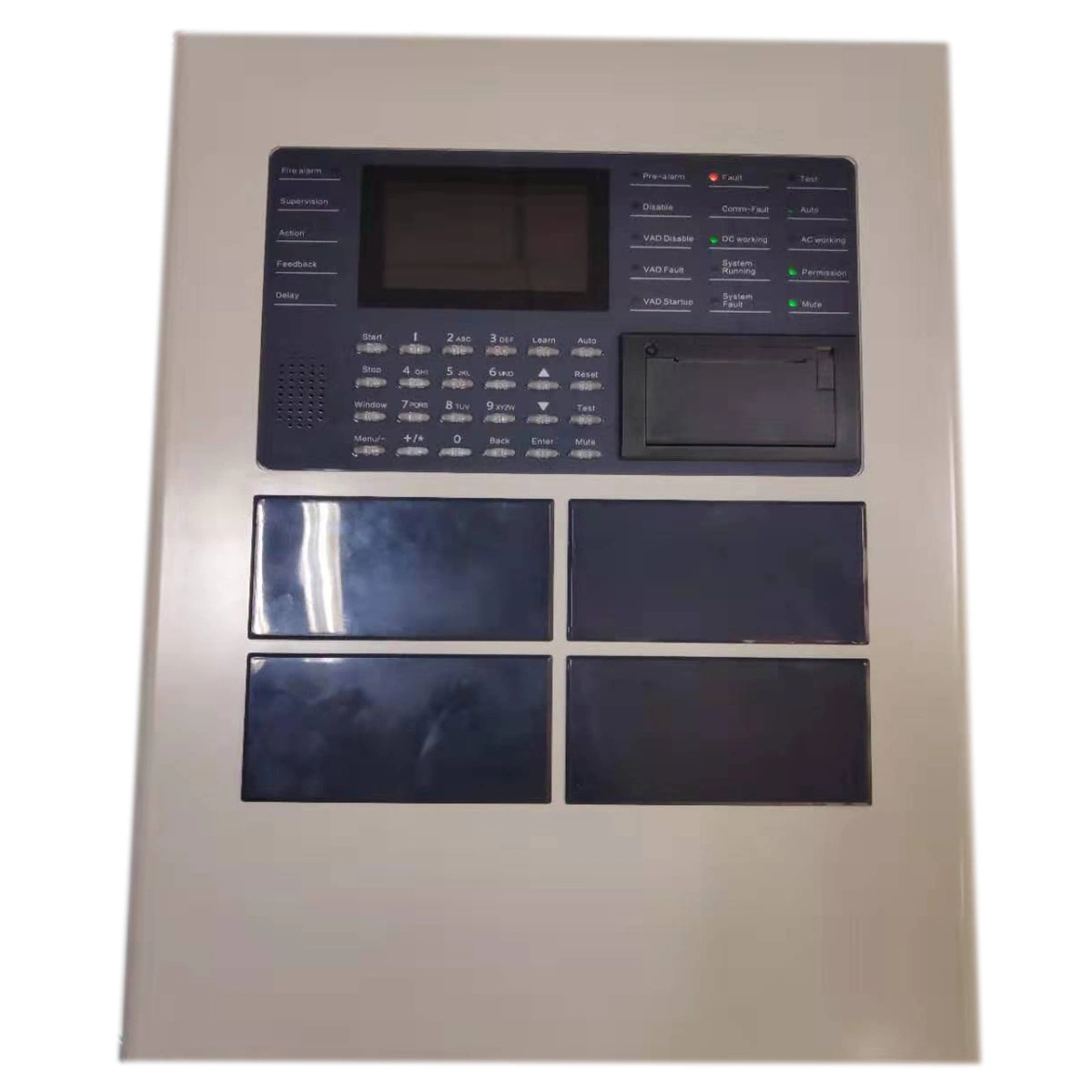 Fire Alarm Control Panel with Sound Output Addressable Fire Alarm System for 200 Addresses