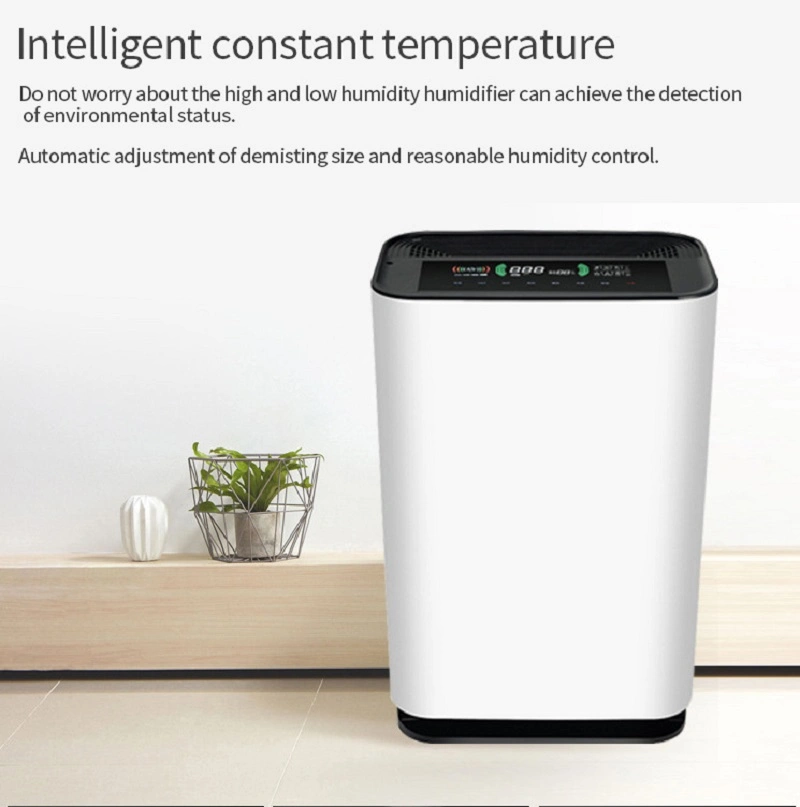 HEPA UV Home Air Purifier Humidifier with Timer Anion Purification