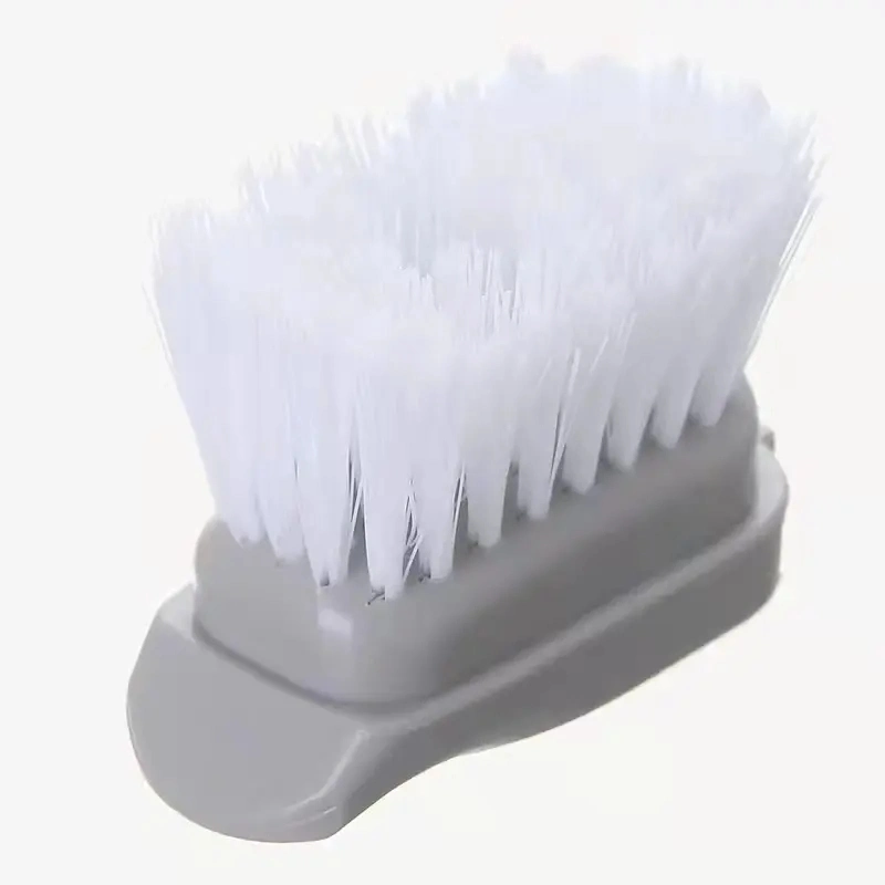 Kitchen Cleaning Brush 2 in 1 Long Handle Cleaning Brush with Sponge Dispenser Dish Washing Brush