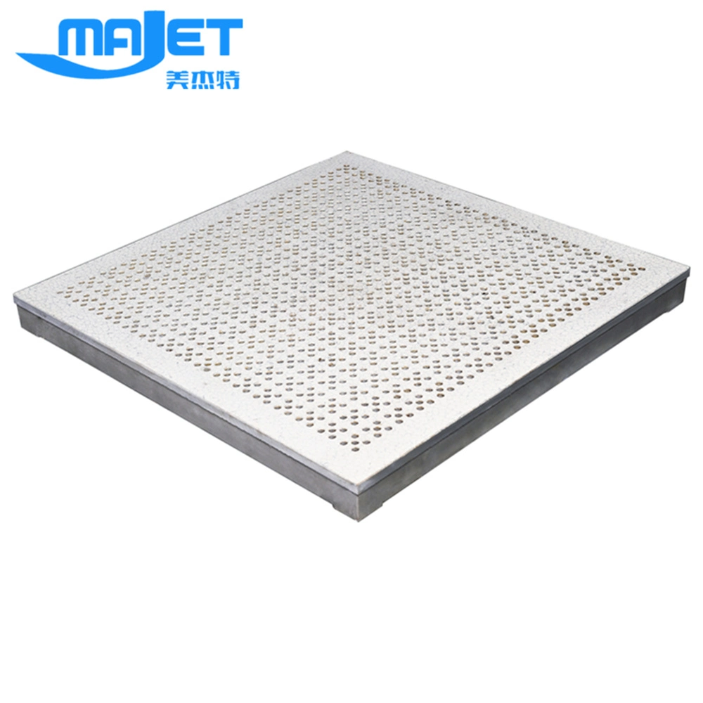 HPL/PVC Finished Aluminum Access Floor Panel 600X600X55mm