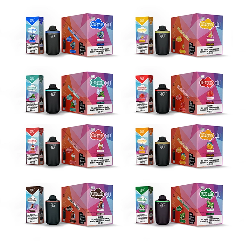 Fábrica al por mayor desechable VAPE Pen Pod Oju original Marca electrónica Cigarrillo Disposable/Chargeable Pod Wholesale/Supplier I VAPE Cigarette 8000 Puff