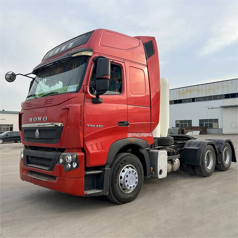 Sinotruk HOWO 6X4 CNG/LNG 430/440HP Tractor Head Truck for Sale