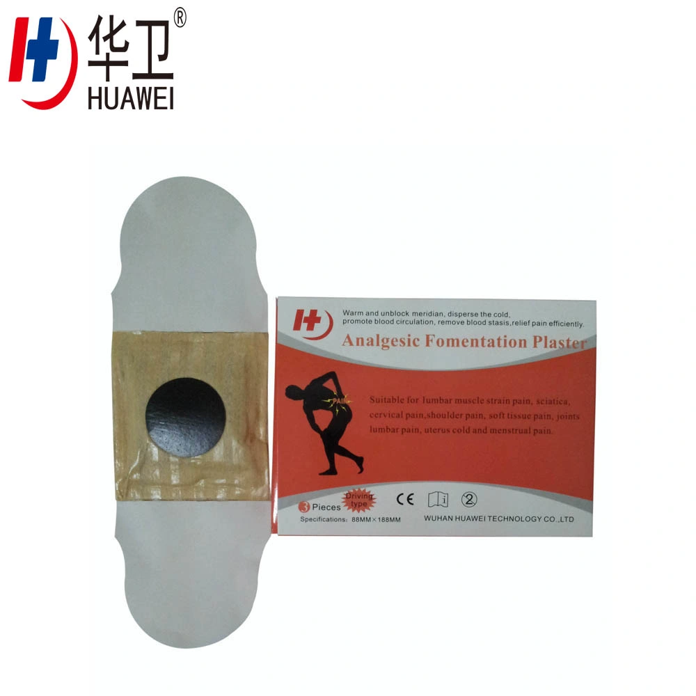 Free Sample Infra Red Analgesic Formentation Plaster for Pain Relief From Chinese Factory