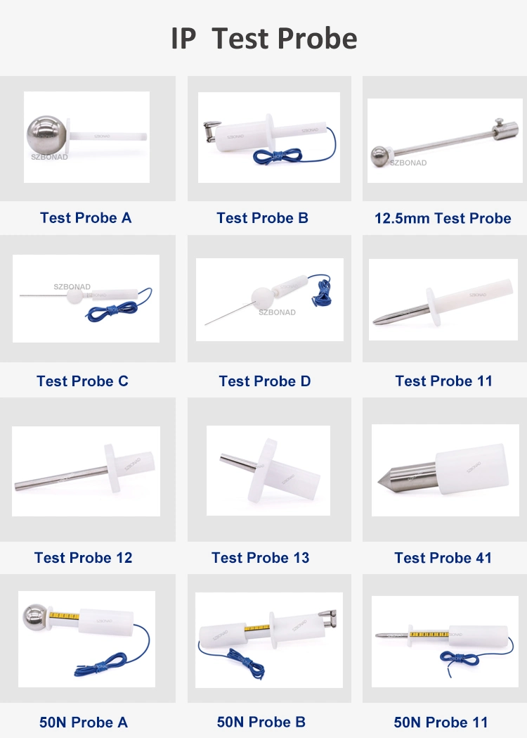 IEC61032 Rigid Test Finger Probe for 75n Froce