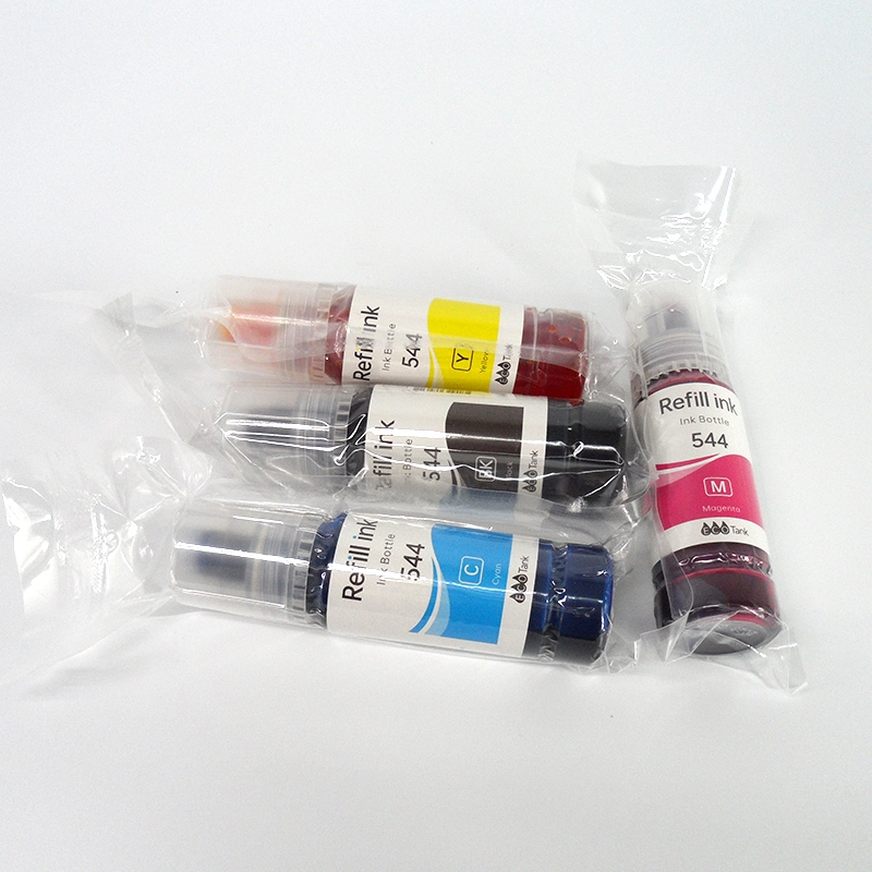 T544, 544 Premium Refill Ink for Epson L3100/L3150/ L3151/L5190 Ecotank Inkjet Printer