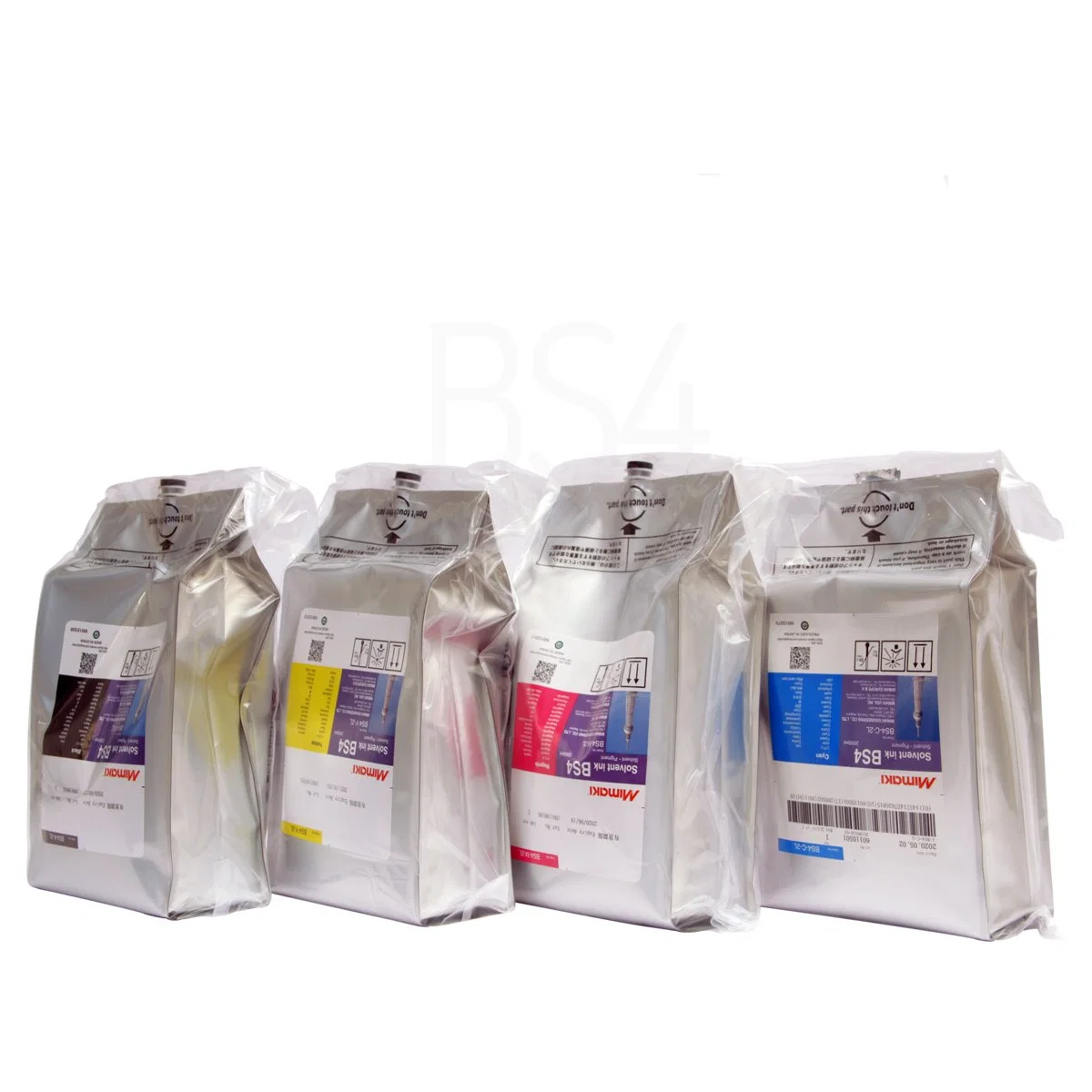 2L bolsa de tinta solvente ecológica Compatible BS4 de tinta para impresora de inyección de tinta solvente ecológica Mimaki Jv150/300 Cjv30/150