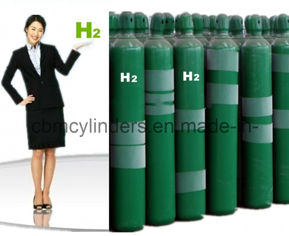 High Purity H2 Gas in 6m3 Cylinders