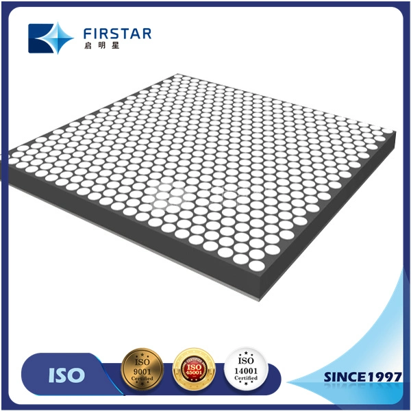 Wear Resistant Steel-Rubber-Ceramic Panel Liner Vulcanized Ceramic Products From ISO Factory