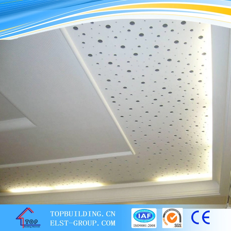 Acoustic Mineral Fiber Ceiling Board 12mm/15mm Mineral Wool Board for Ceiling System