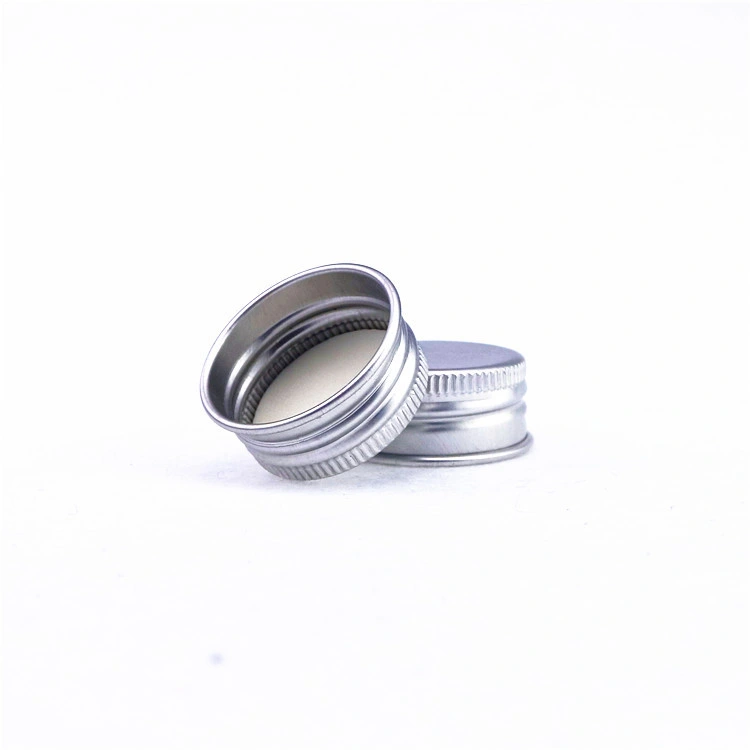 Food Grade 18mm 20mm 24mm 28mm Metal Lid Screw Cover Aluminum Cap for Bottle and Jar