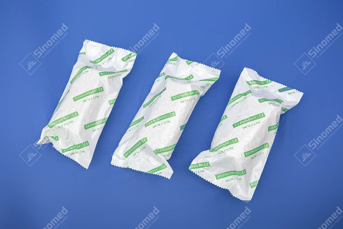 Medical Gypsona Plaster of Paris Bandage Pop Plaster Cast Bandage