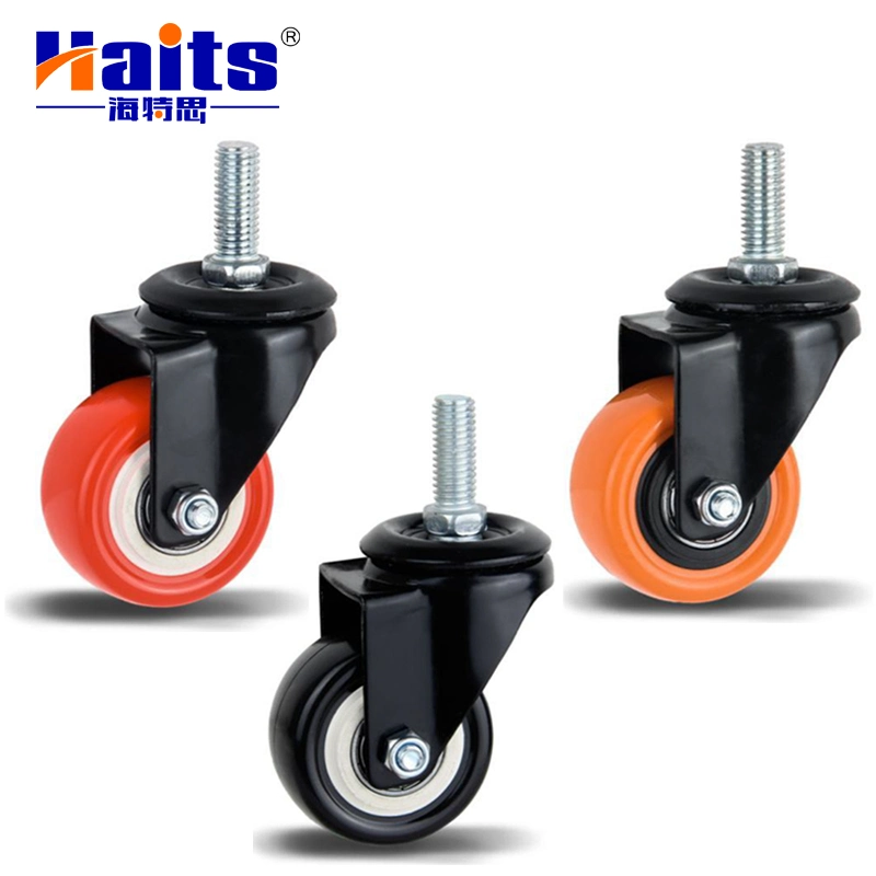 New Style Furniture Fitting Rubber Caster Wheel PVC Caster Wheel