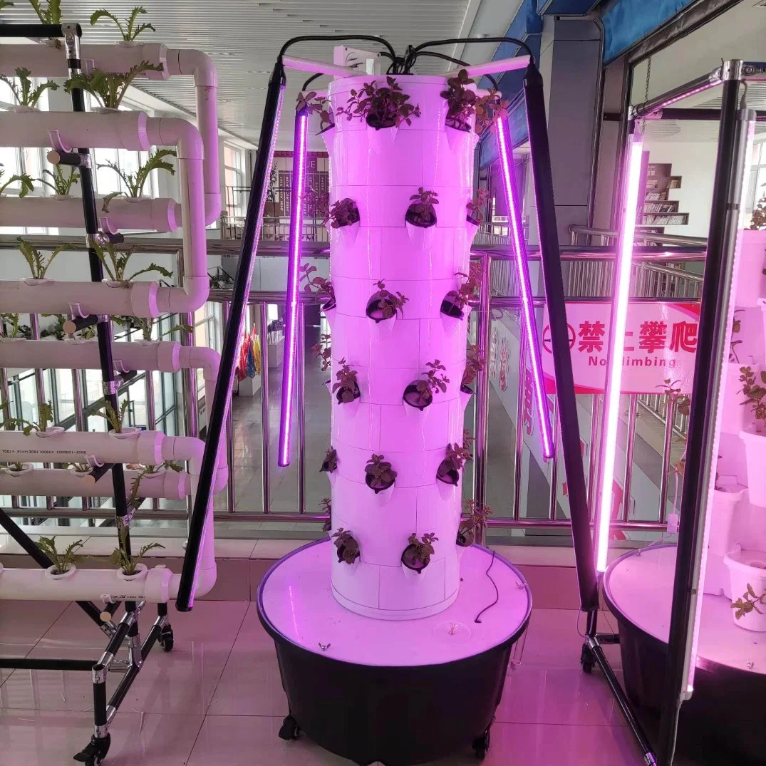 Hydroponic Balcony Vertical Mini Growing Tower System Strawberry Planting System