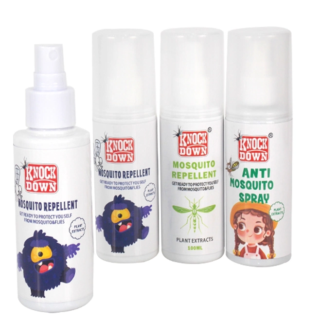 Pest Control Natural Mosquito Repellent Spray OEM Natural Formula Child Mosquito Repellent Spray