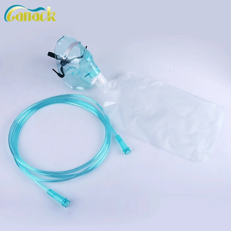 Single Use Medical Oxygen Mask with Reservoir Bag