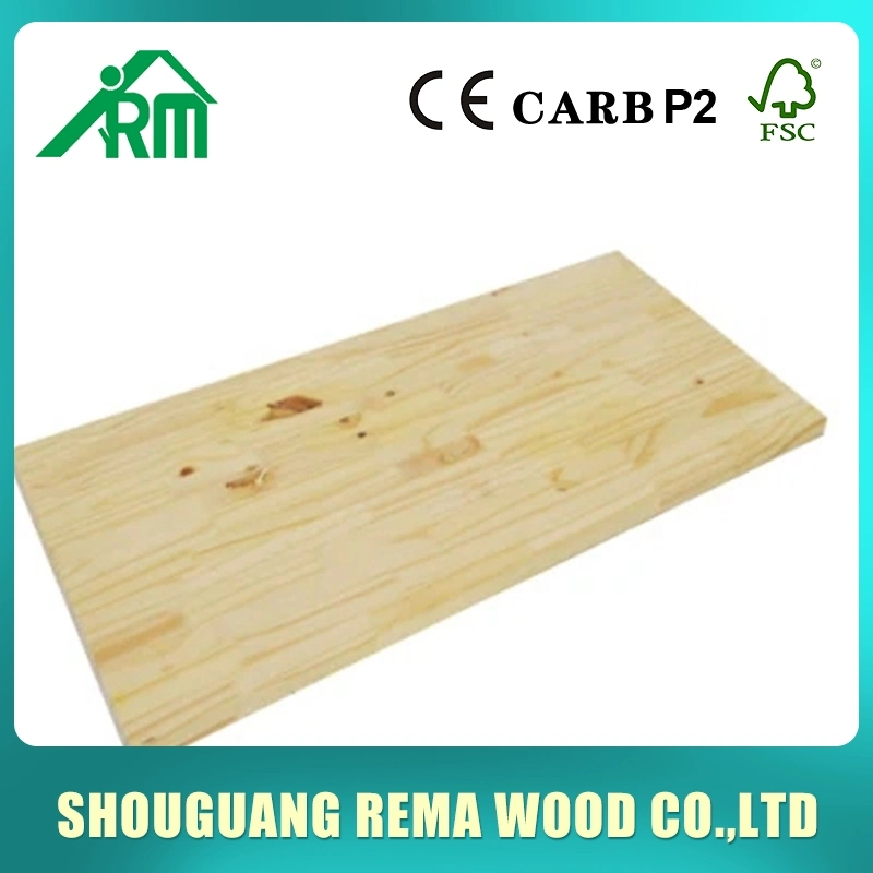 Various Good Quality Commercial Plywood Double Sided Rubber Wood Finger Joint Board