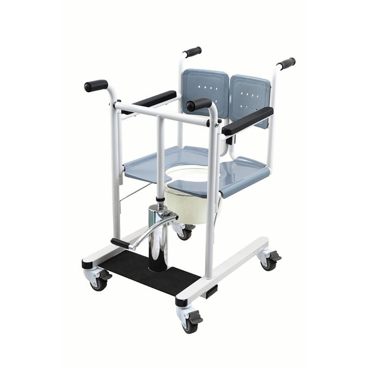 Bliss baño médico paciente hidráulico multifuncional ducha Silla de Ruedas cómoda transferencia Transportador de silla de elevador para discapacitados ancianos