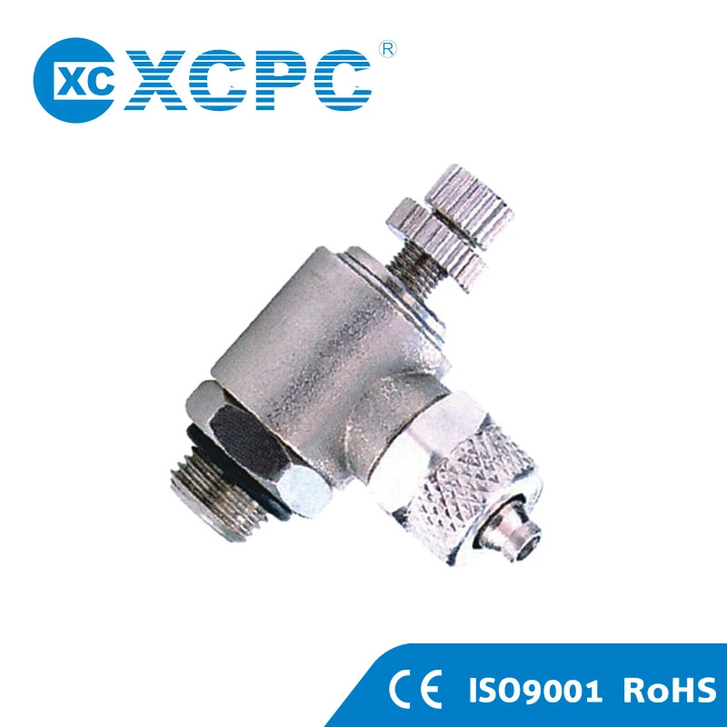 Mnse Metal Pneumatic Tube Fittings Metal Push in Fitting